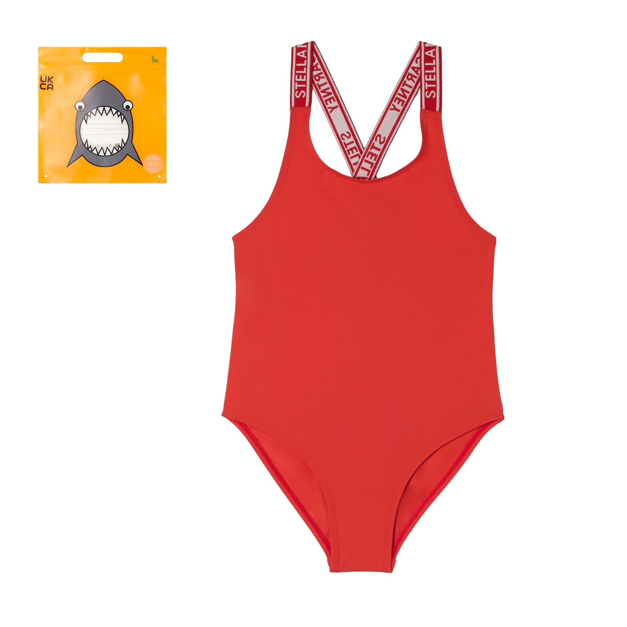 Stella McCartneyLogo Strap Swimsuit8059774270883SAVANNA