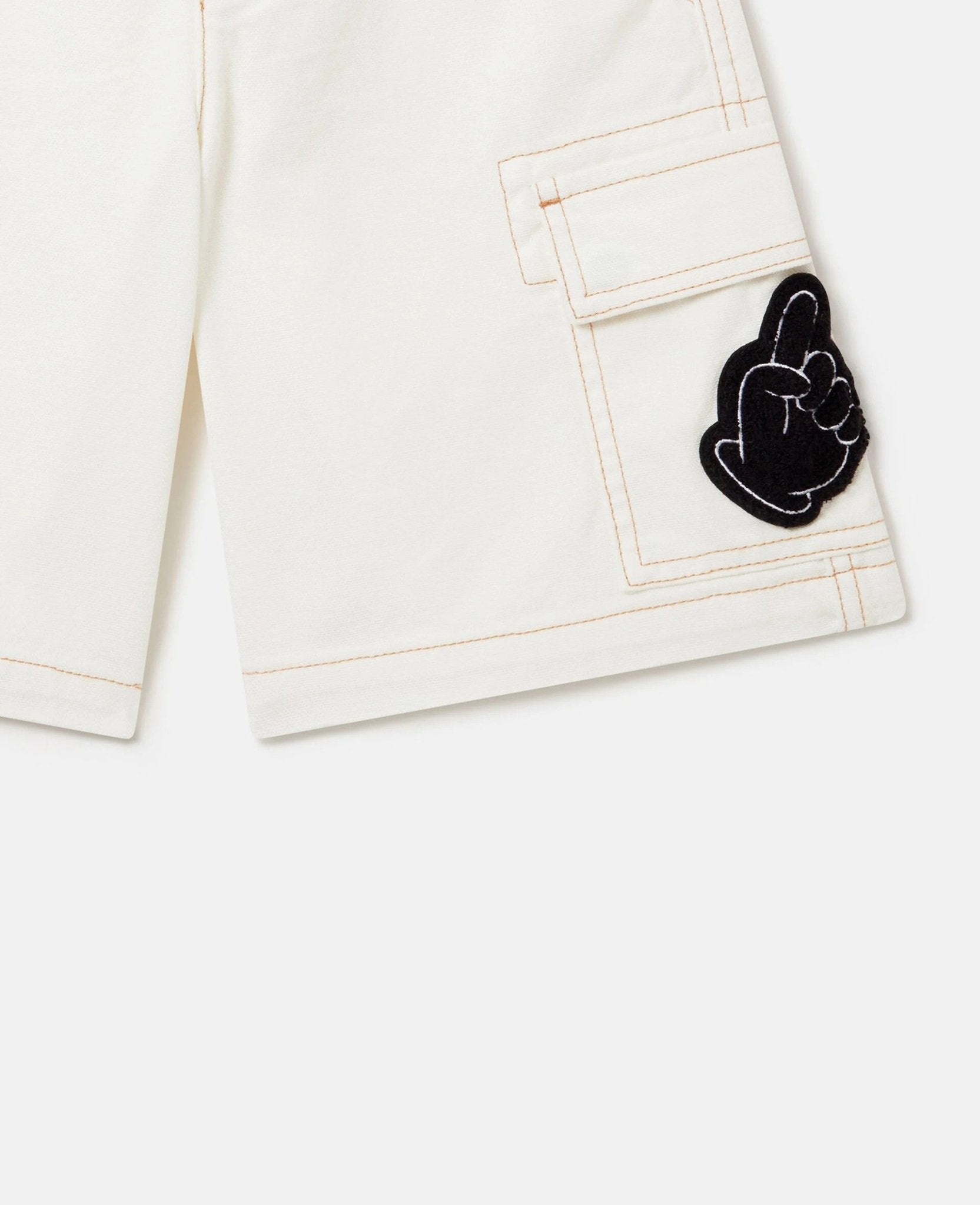 Stella McCartneySports Motif Canvas Shorts8059774252087SAVANNA