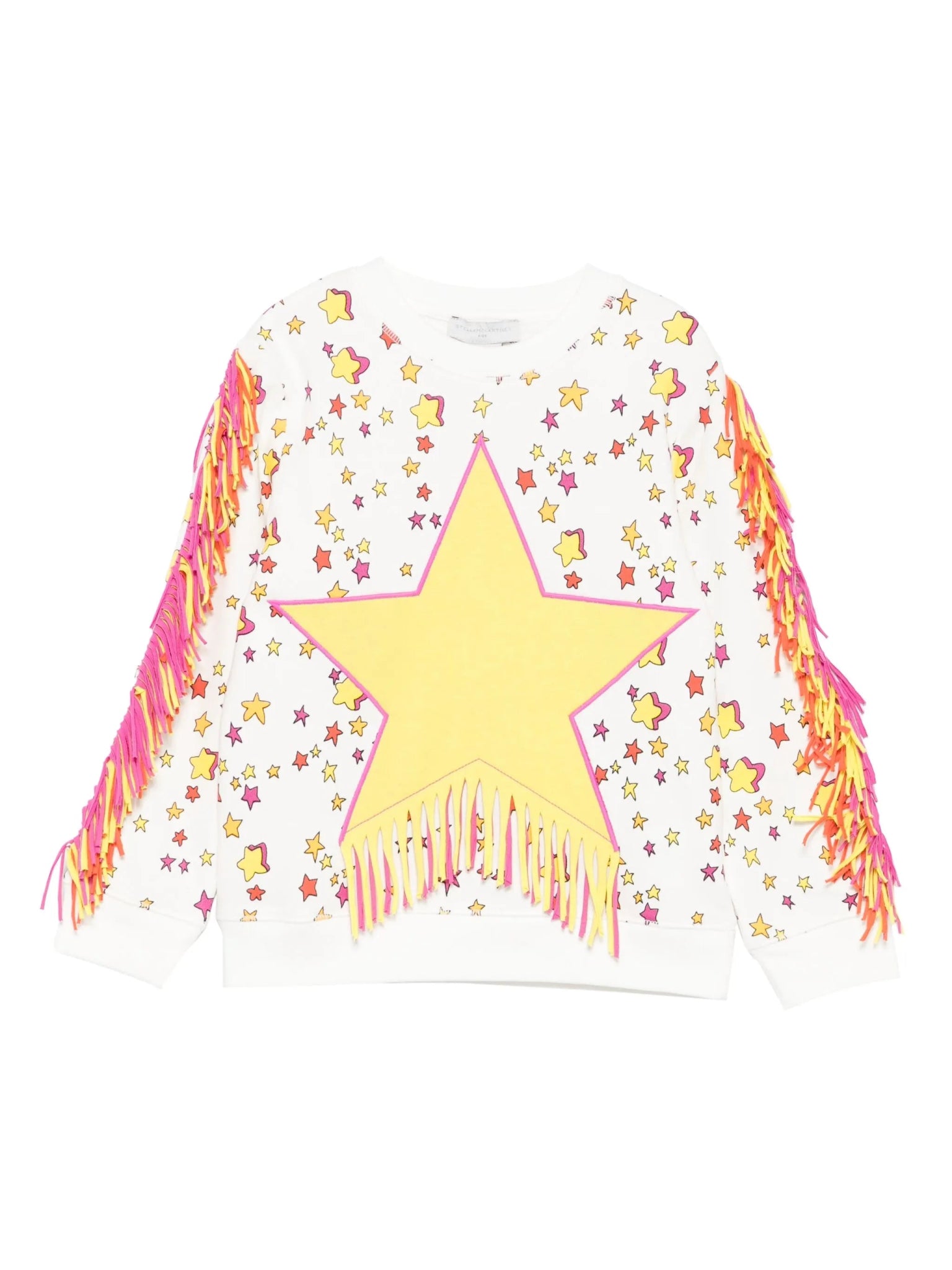 Stella McCartneyStar Motif Fringe Sweatshirt8055178969279SAVANNA