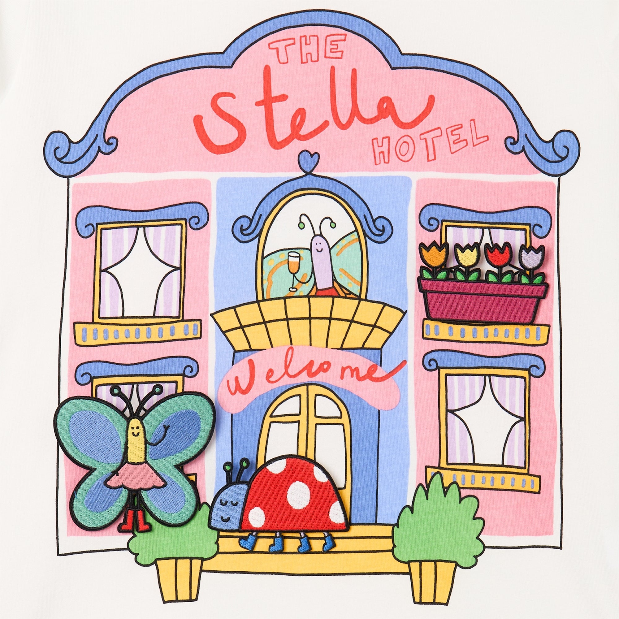 Stella McCartneyStella Hotel Graphic T-Shirt8059774258256SAVANNA