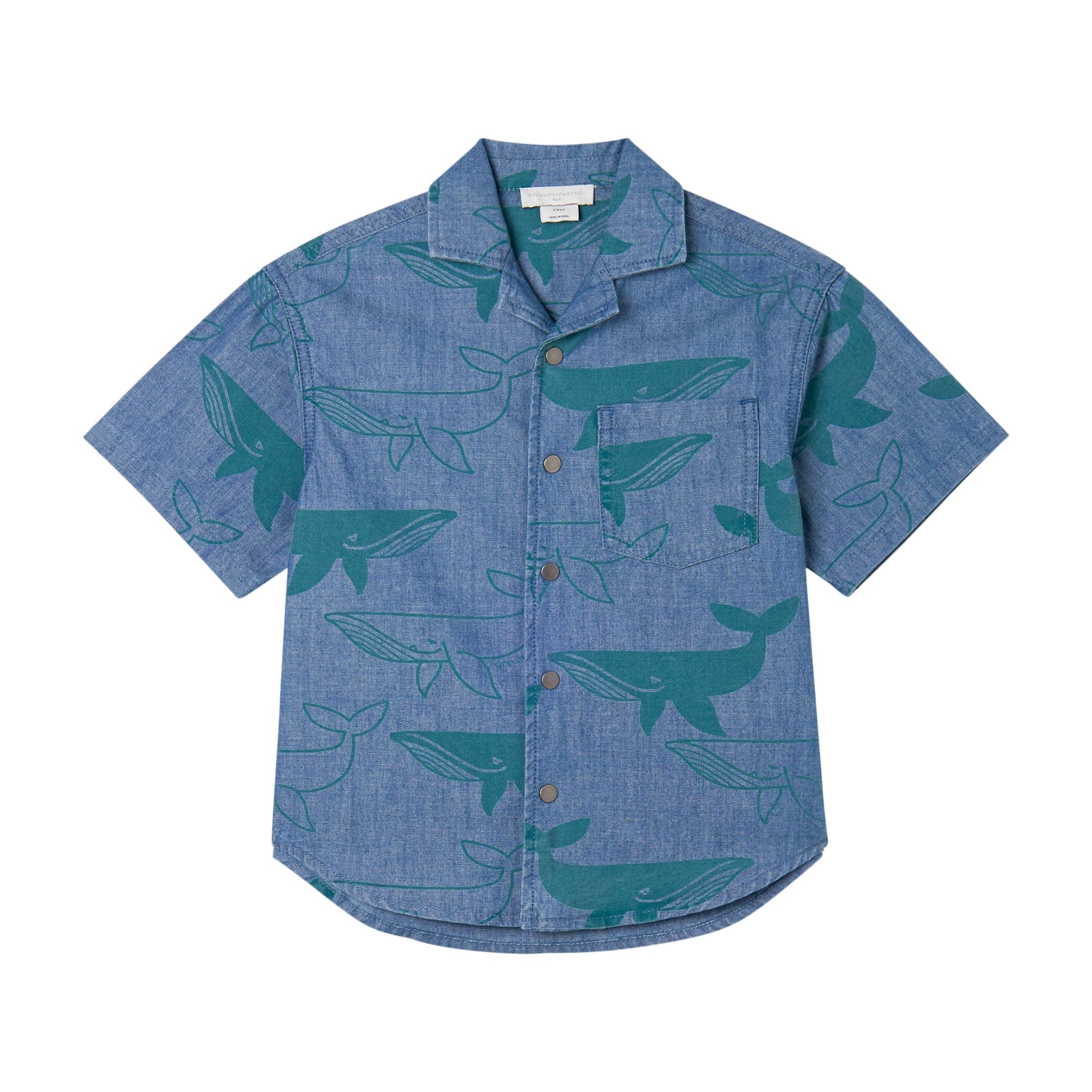 Stella McCartneyWhale Print Shirt8059774242521SAVANNA