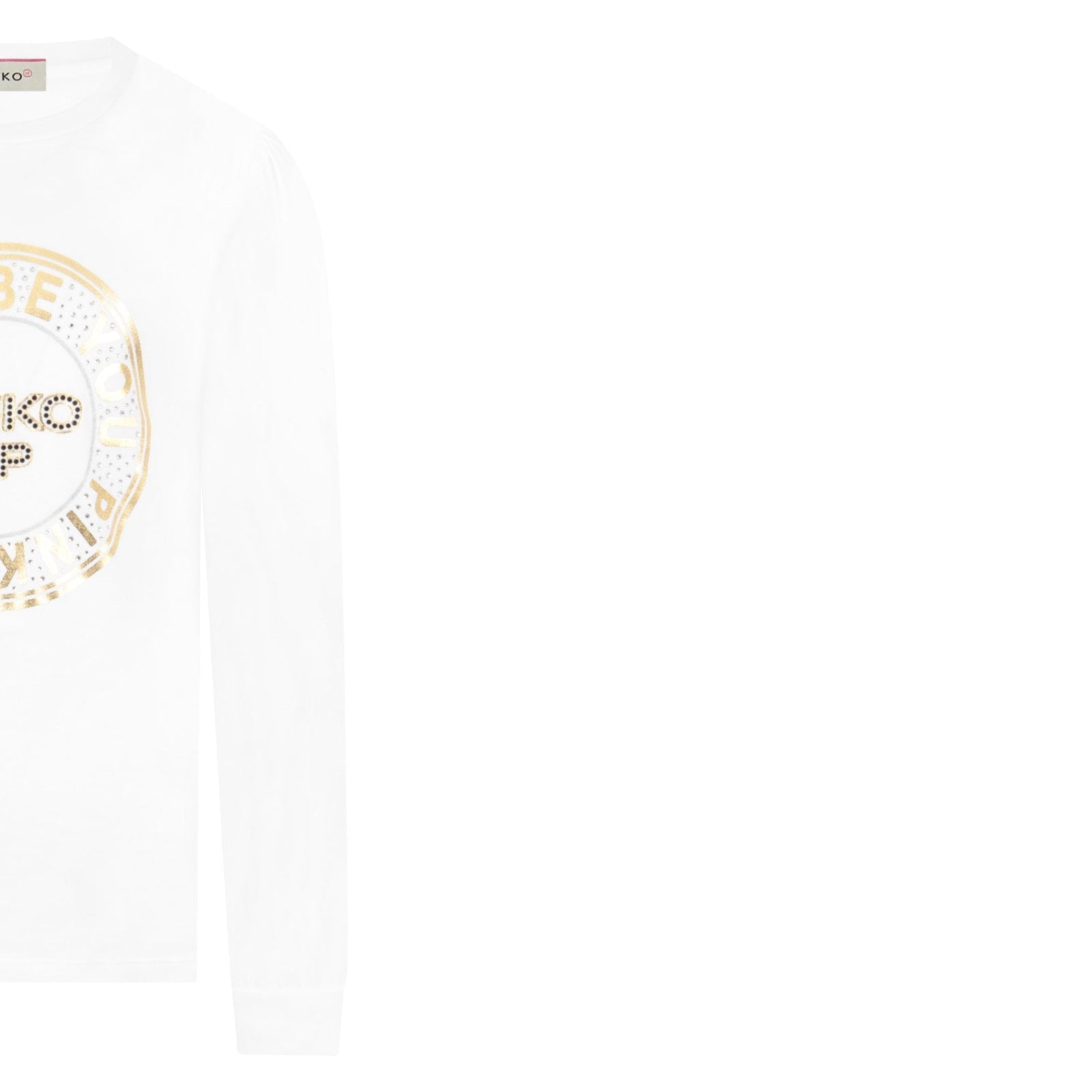 PINKOLogo Print T-ShirtSAVANNA