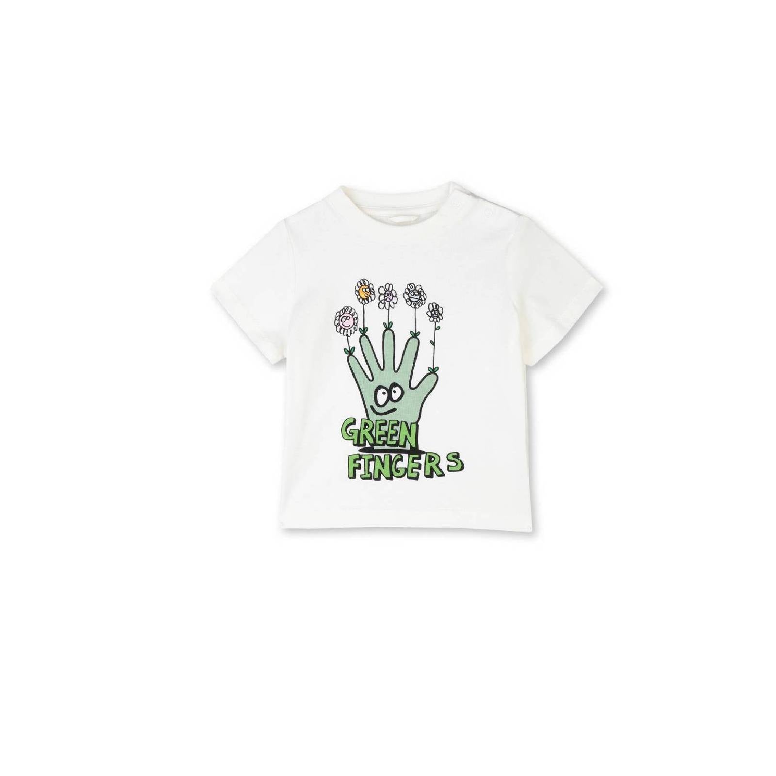 Stella McCartneyPrint Logo T-ShirtSAVANNA