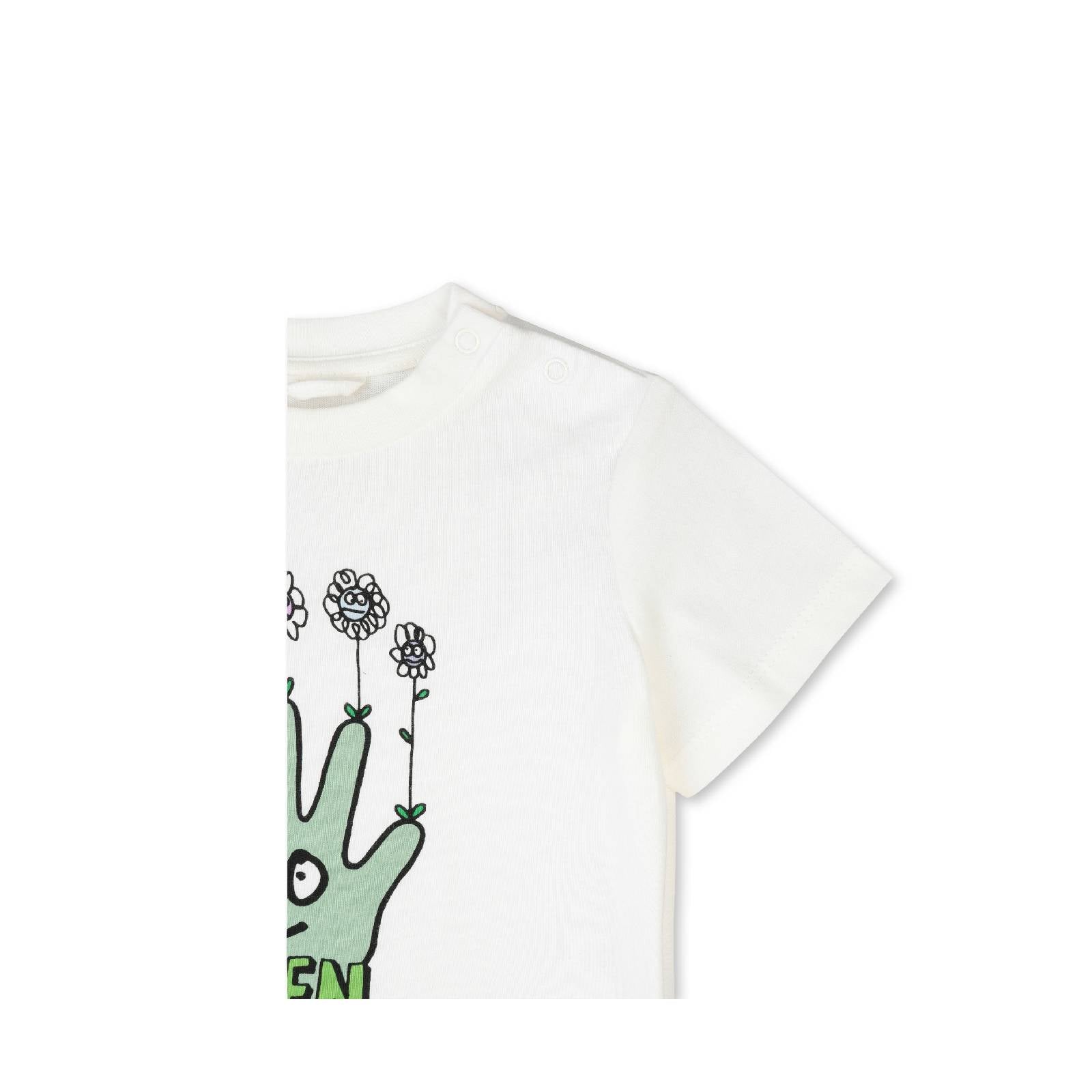 Stella McCartneyPrint Logo T-ShirtSAVANNA