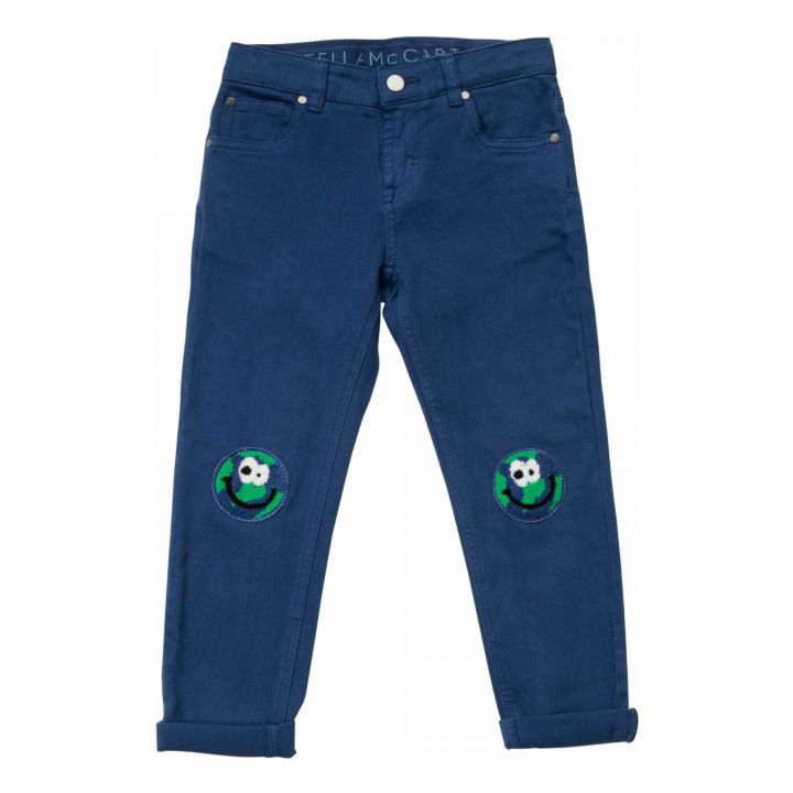 Stella McCartneyDenim Trouser Planet Emb3664161661967SAVANNA