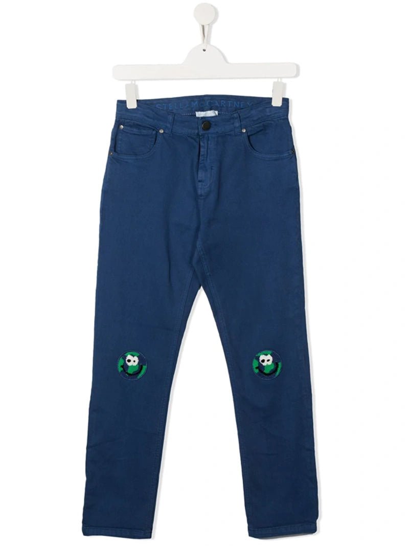 Stella McCartneyDenim Trouser Planet EmbSAVANNA