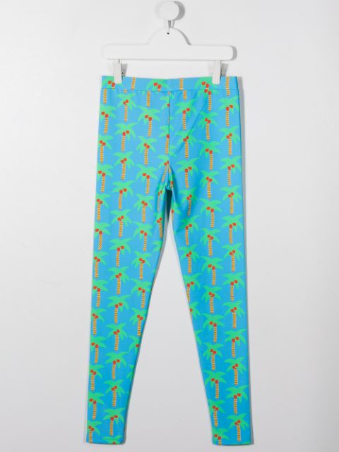 Stella McCartneyPalm Print LeggingsSAVANNA